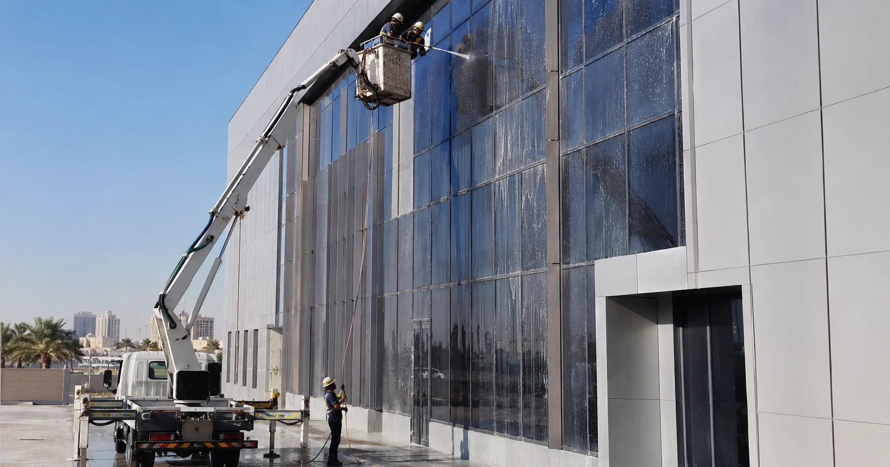 Post-Fit-Out Facade Cleaning: Why a Facade Is Never Handed Over Clean
